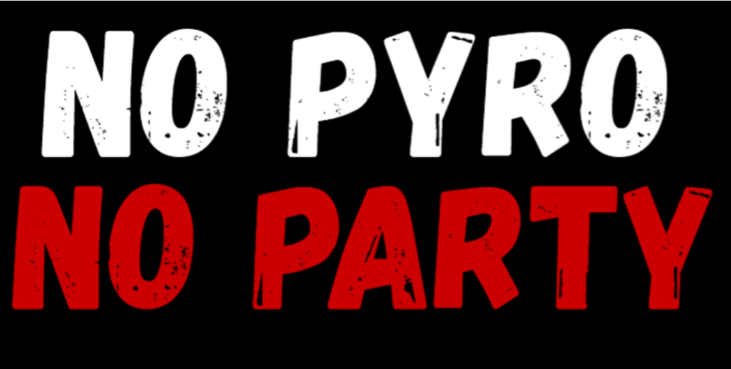 No pyro no party