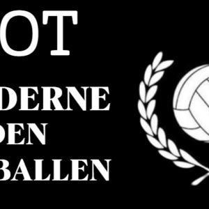 Mot Den Moderne Fotballen Sticker