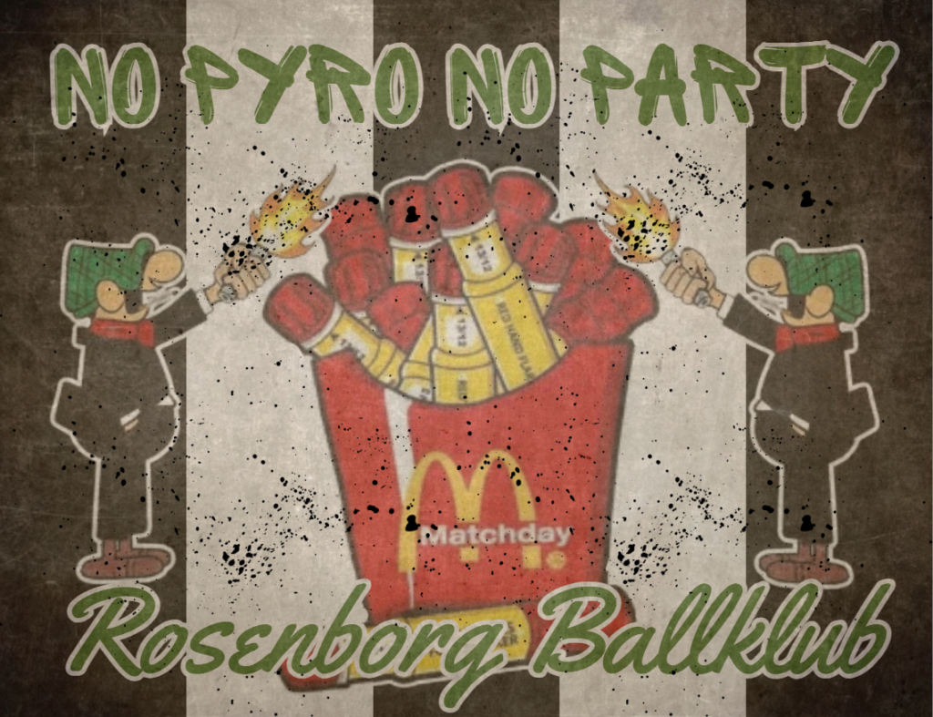 Rosenborg Pyro Sticker