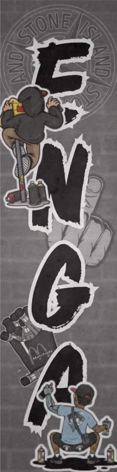 Enga Tagging Sticker