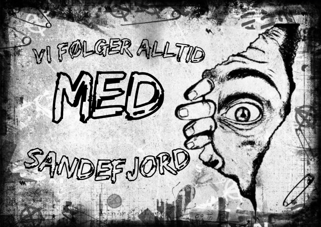 Vi Følger Alltid Med Sandefjord Sticker