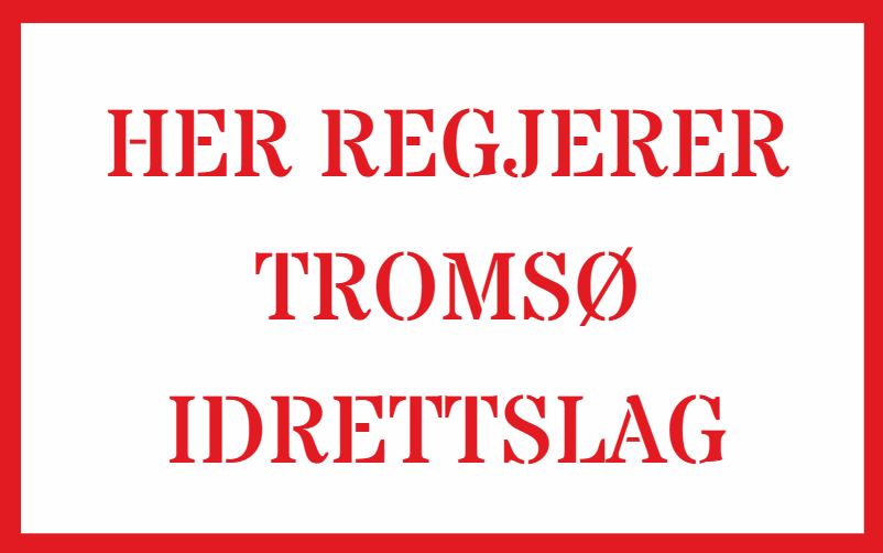 Her Regjerer Tromsø Sticker
