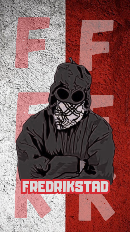 Fredrikstad Fan Sticker