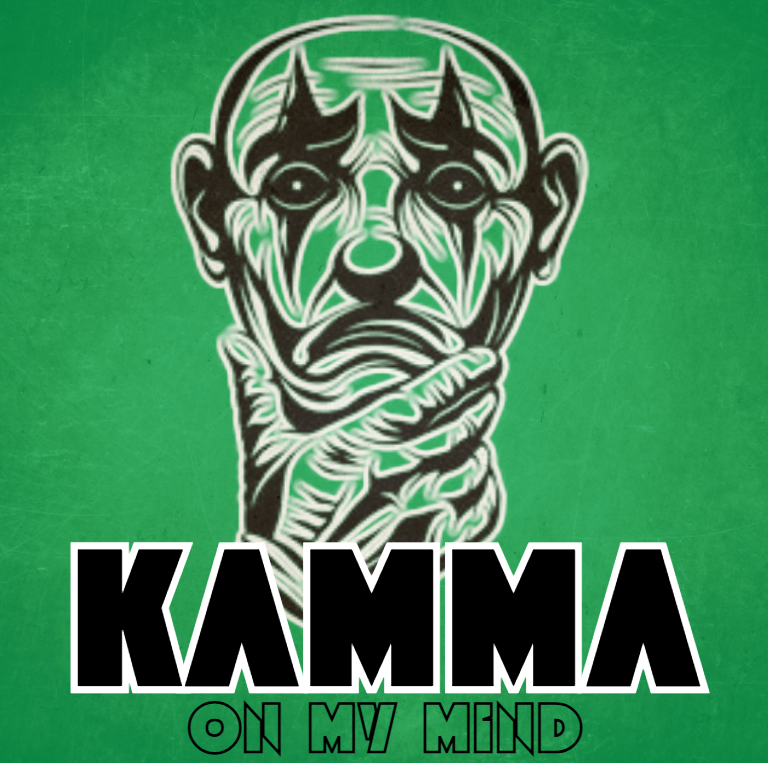 Kamma On My Mind Sticker