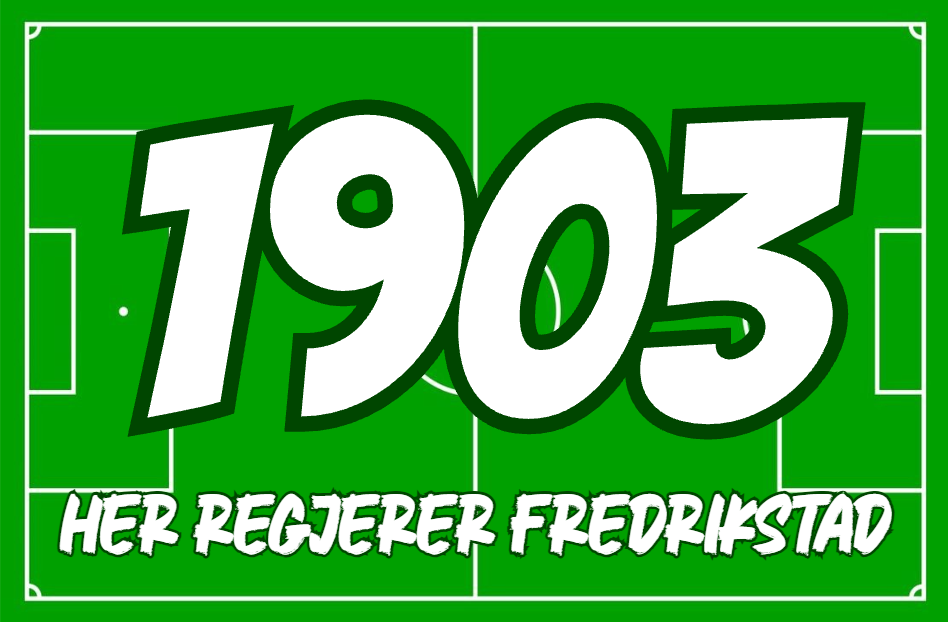 Her Regjerer Fredrikstad Sticker