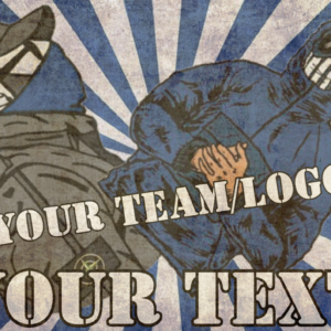Custom sticker Template 1