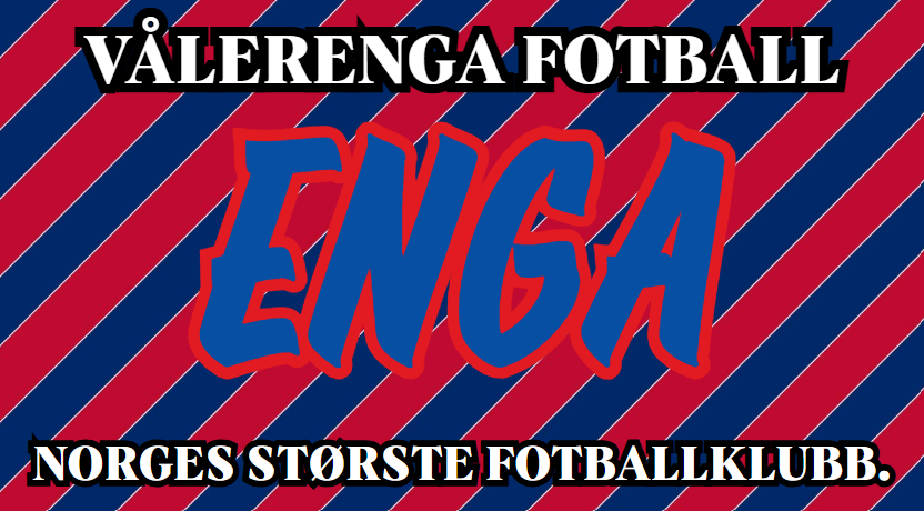Norges Største Fotballklubb Enga Sticker