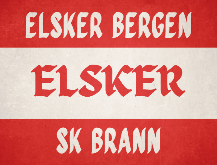 Elsker Bergen Sticker