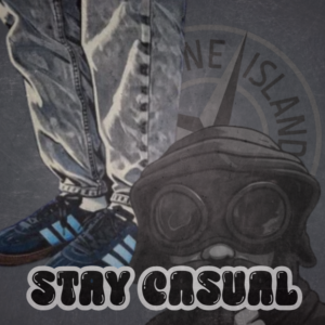 Stay Casual Sticker