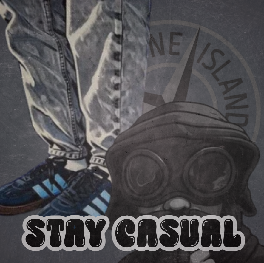 Stay Casual Sticker