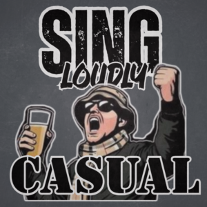 Sing Loudly Casual Sticker