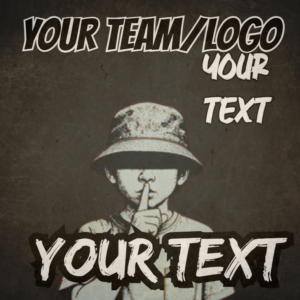 Custom Sticker Template 4