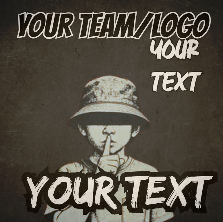 Custom Sticker Template 4