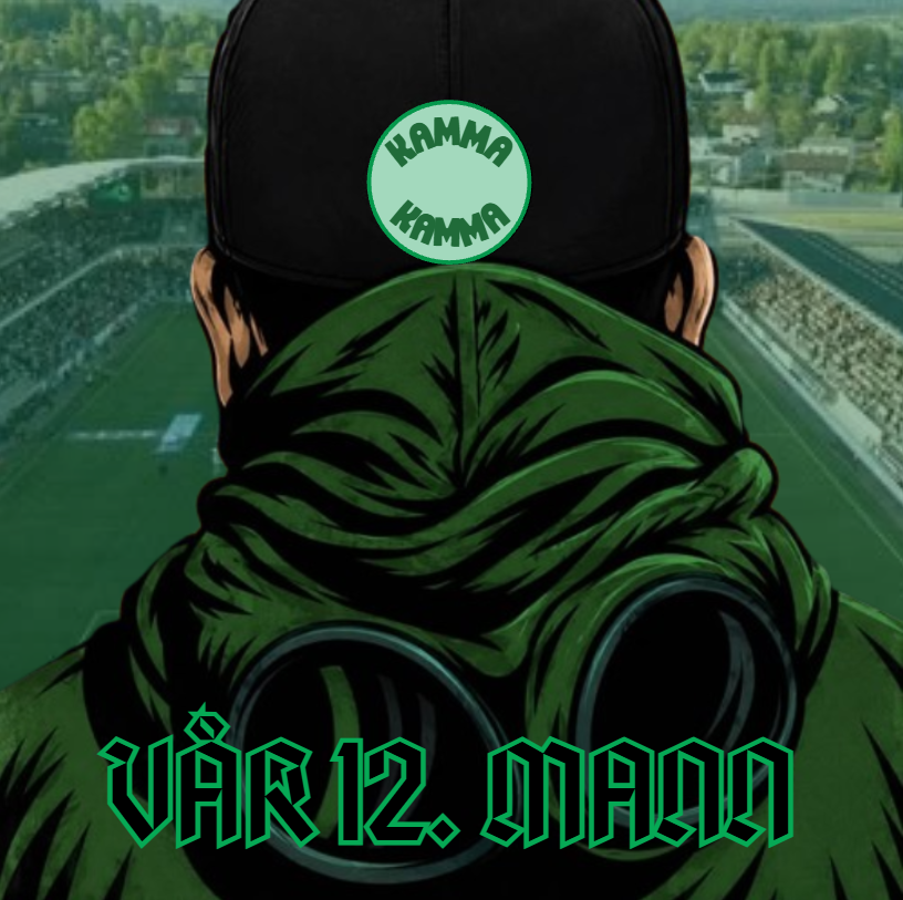 Vår 12. Mann Kamma Sticker